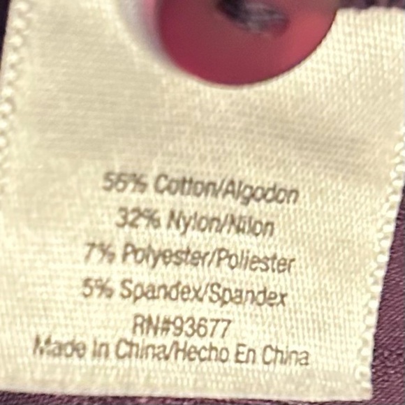 Women's a.n.a. Purple Button-Up Top - Picture 5 of 7